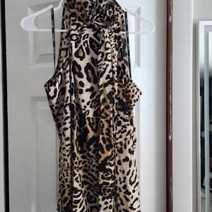 Calvin Klein Animal Print Blouse